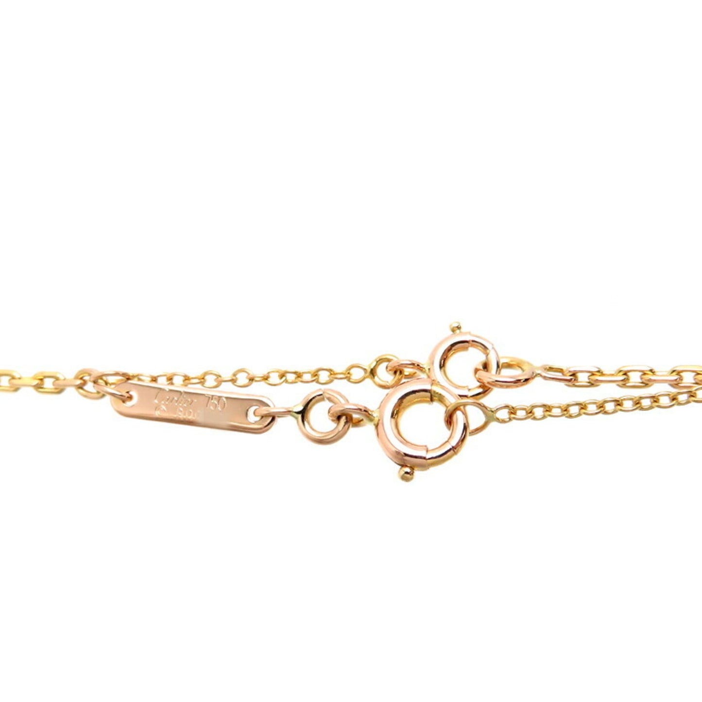 Cartier C de cartier, Gold, Rose Gold, necklace