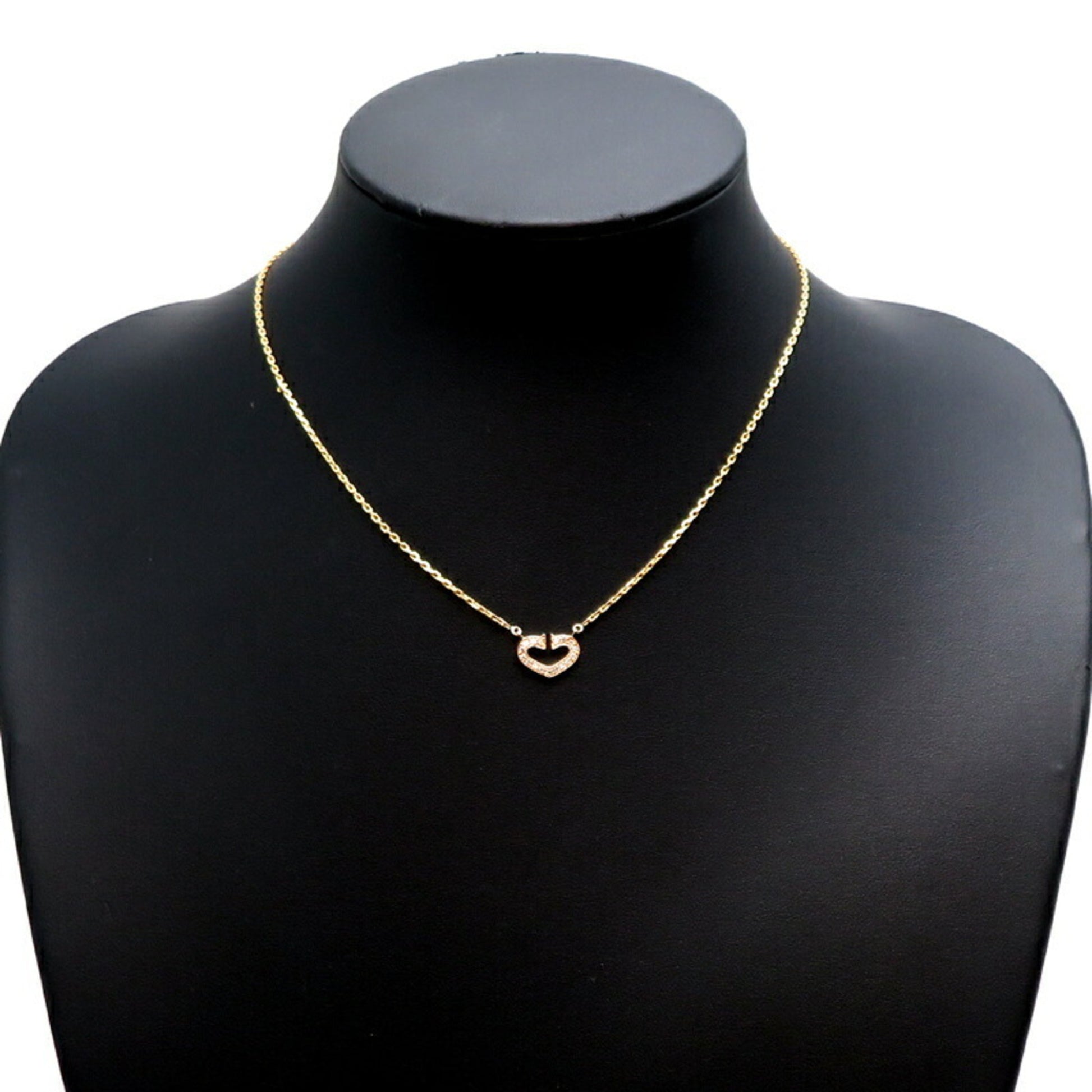 Cartier C de cartier, Gold, Rose Gold, necklace