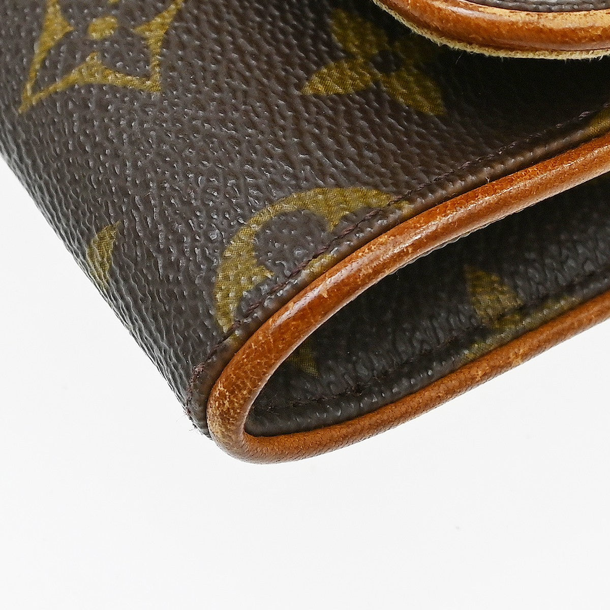 Louis Vuitton Twin Monogram Canvas, Brown, Canvas, Clutch
