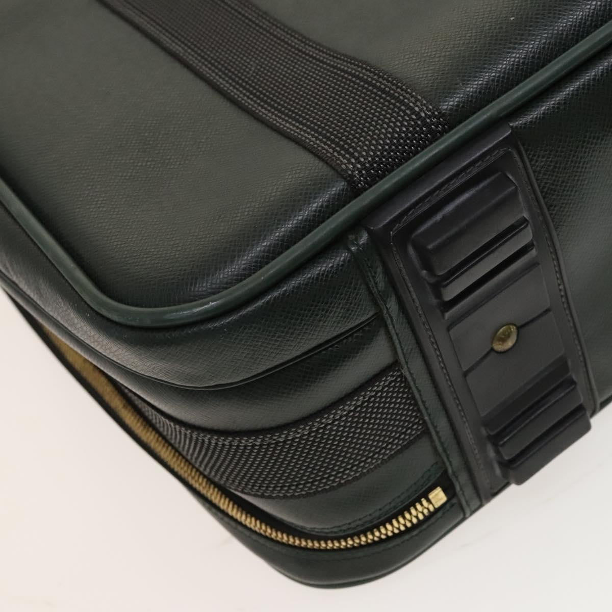 Louis Vuitton Satellite Travel Taiga Leather, Green, Leather, Travel Bag