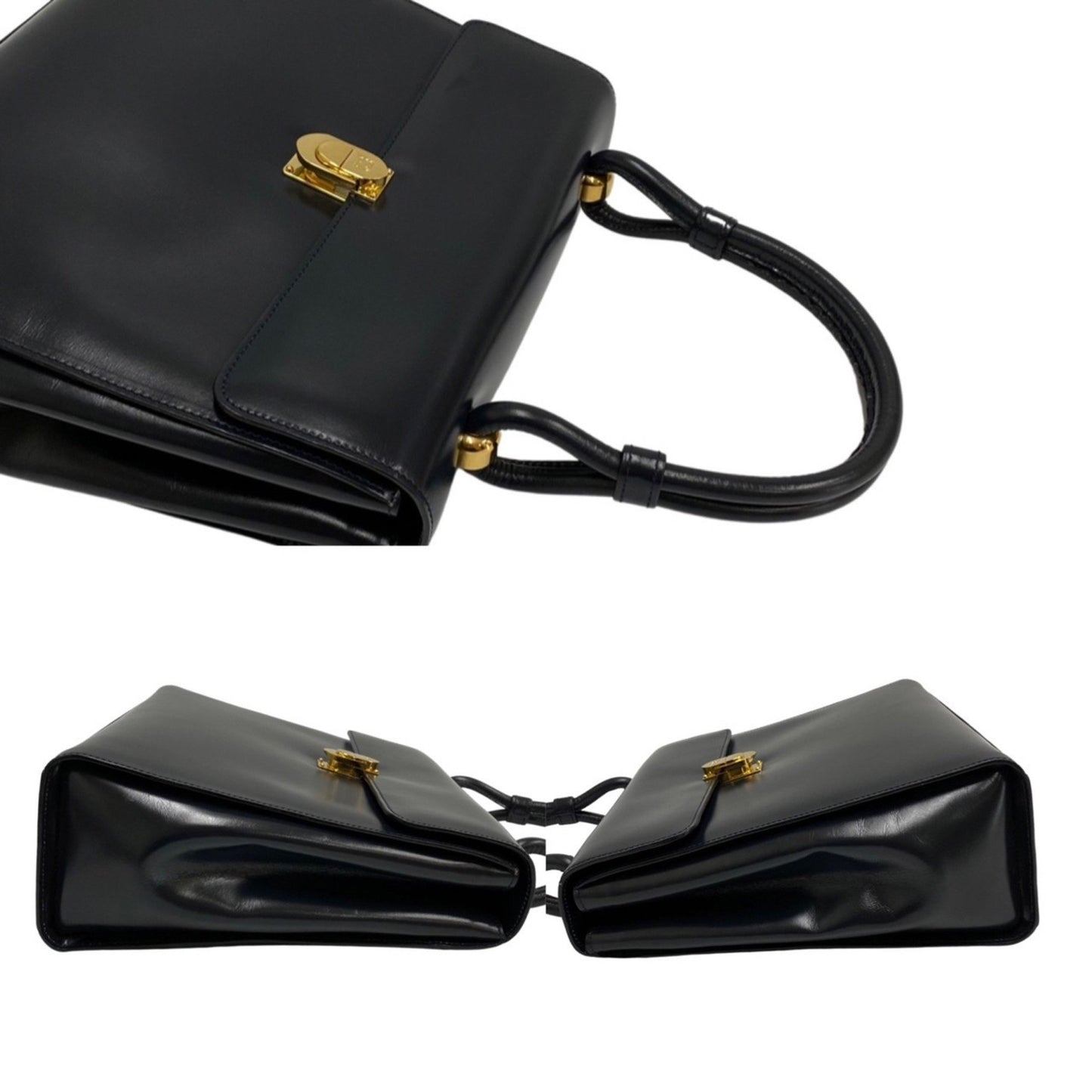 Loewe, Black, Leather, handbag