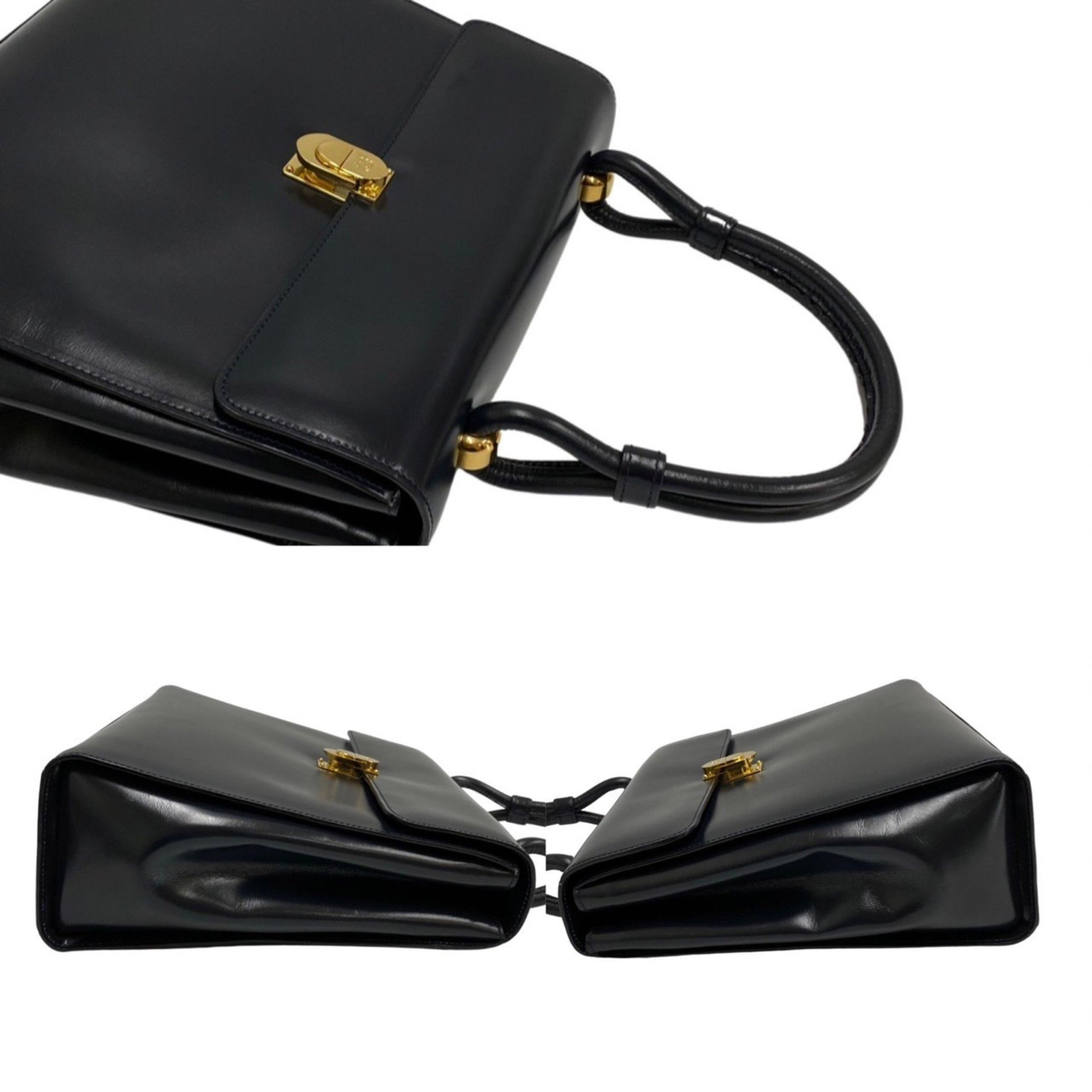 Loewe, Black, Leather, handbag