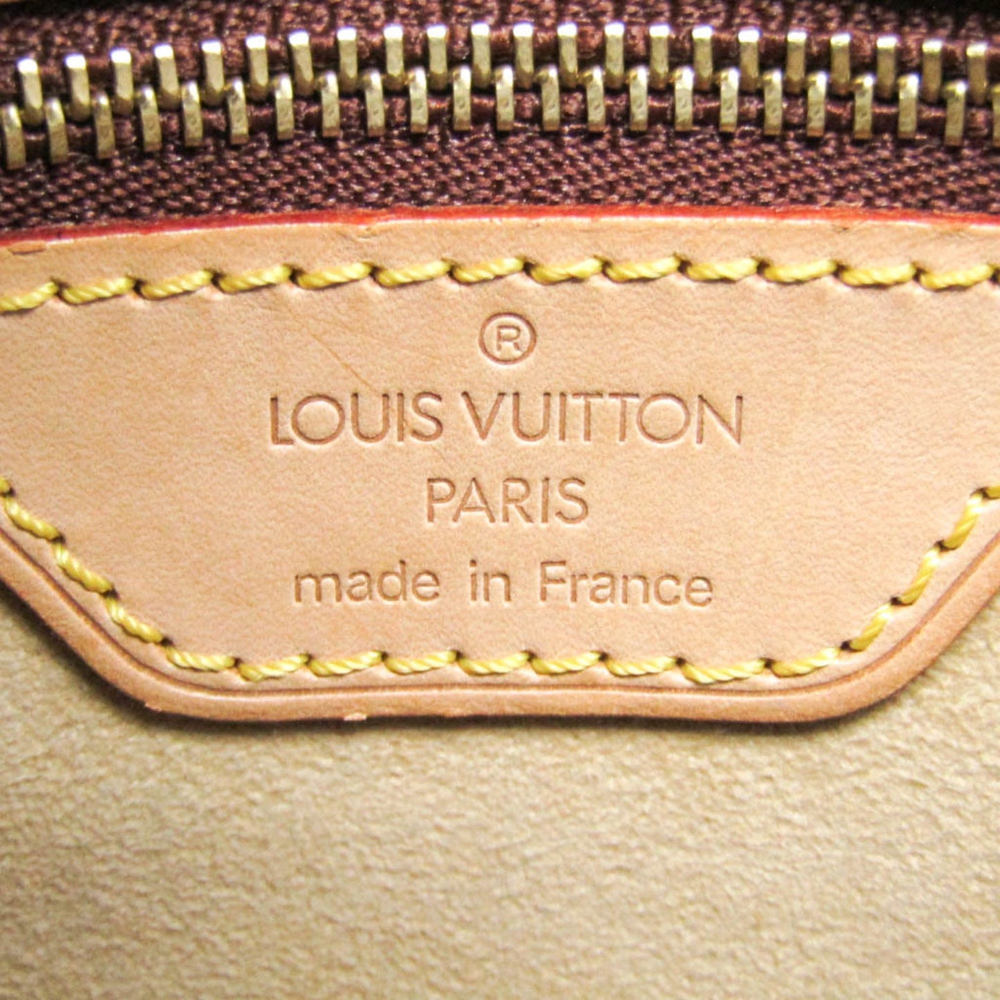 Louis Vuitton Looping MM, Brown, Canvas, shoulder