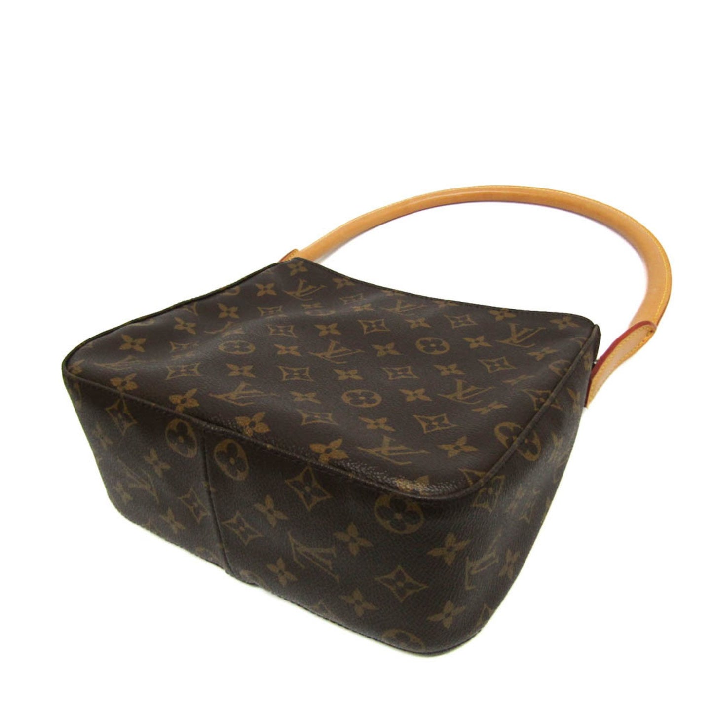 Louis Vuitton Looping MM, Brown, Canvas, shoulder