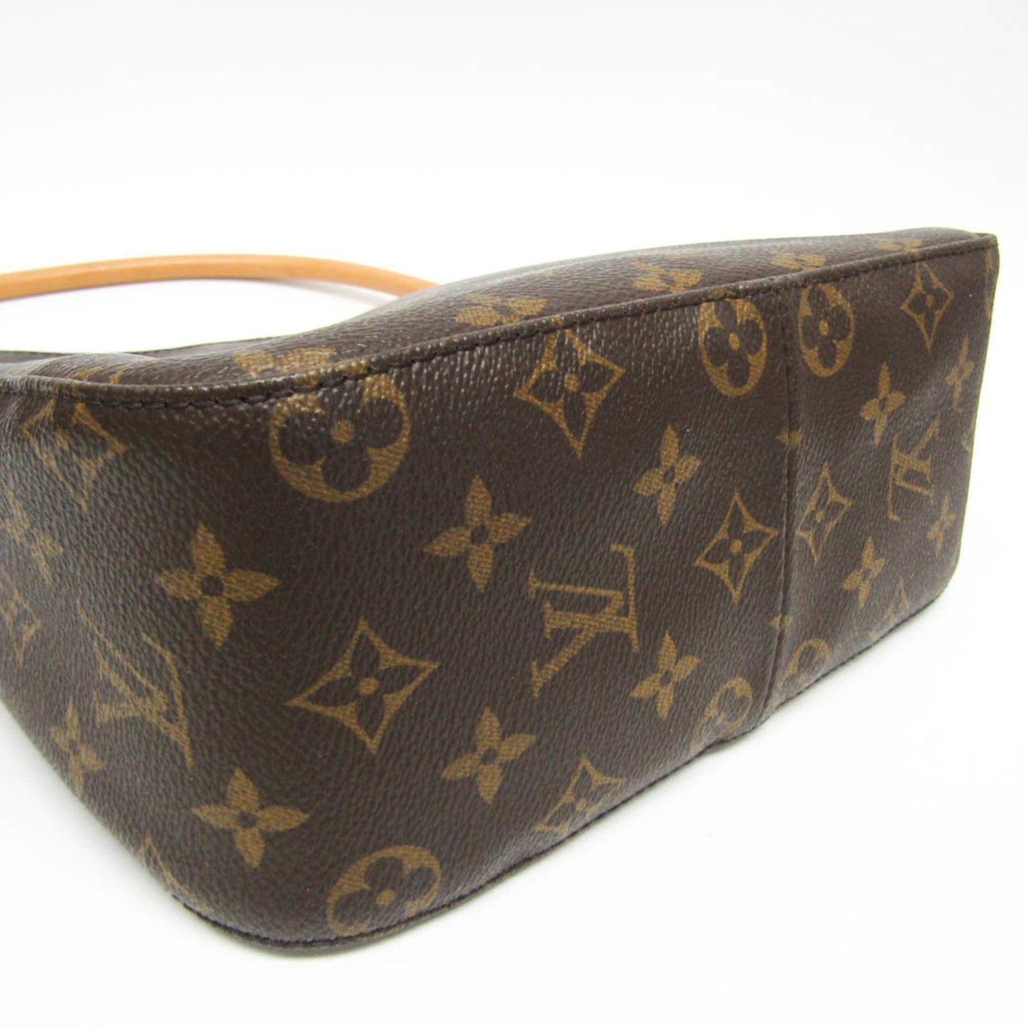 Louis Vuitton Looping MM, Brown, Canvas, shoulder