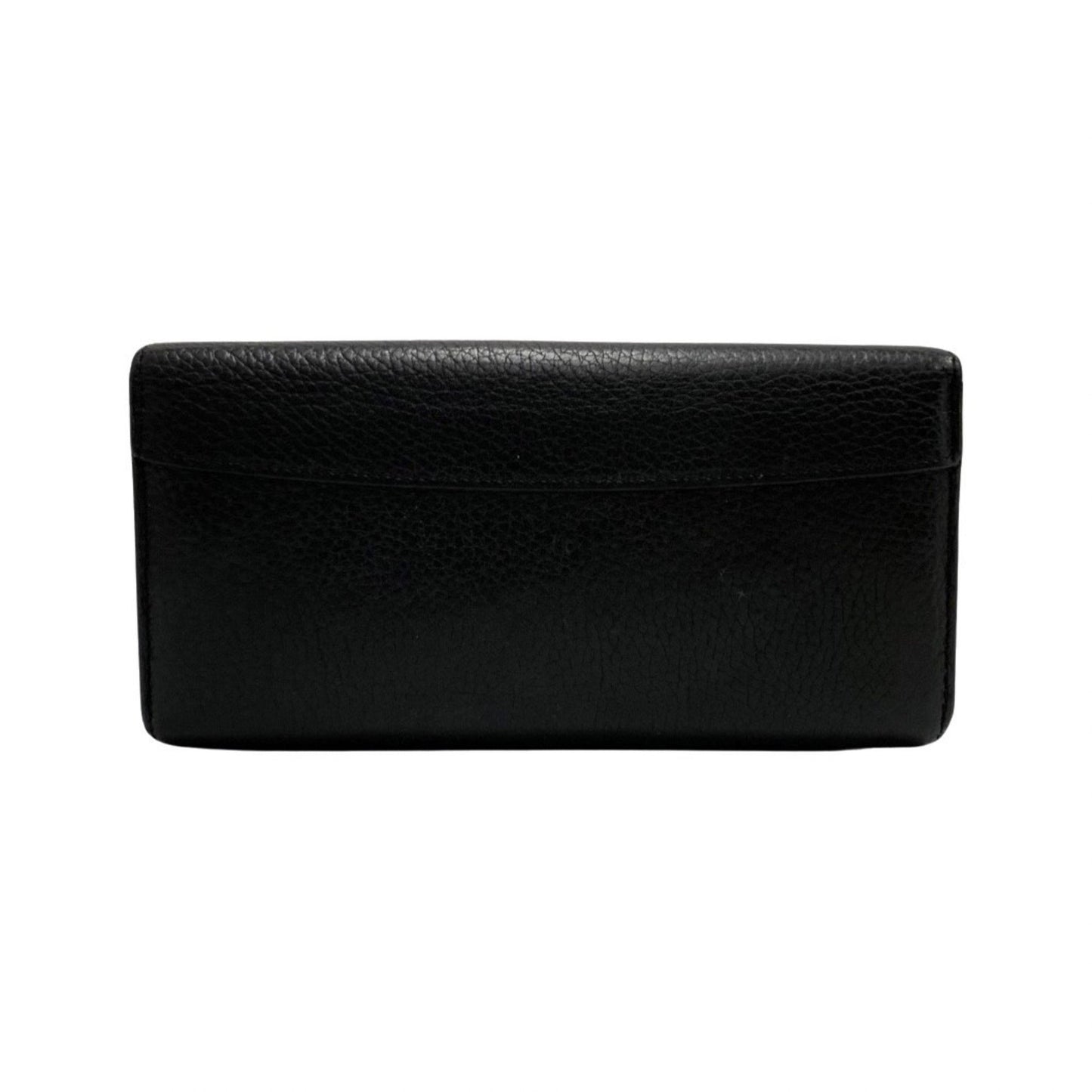 Louis Vuitton Capucines, Black, Leather, wallet