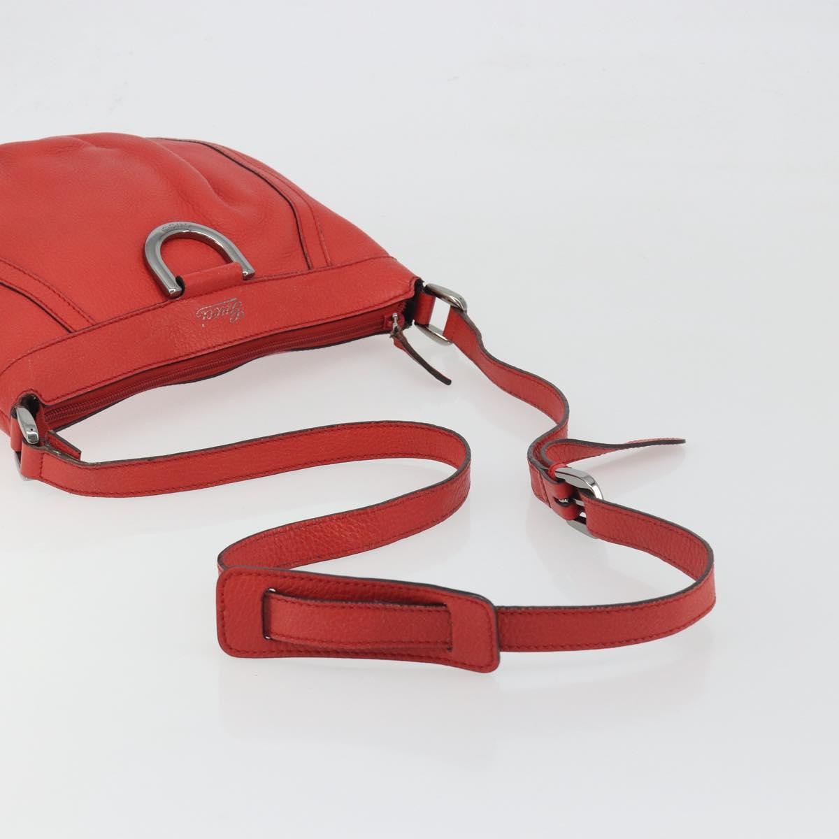 Gucci Abbey Leather, Red, Leather, Shoulder Bag