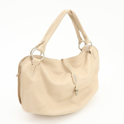 Celine Bittersweet Leather, Beige, Leather, Handbag