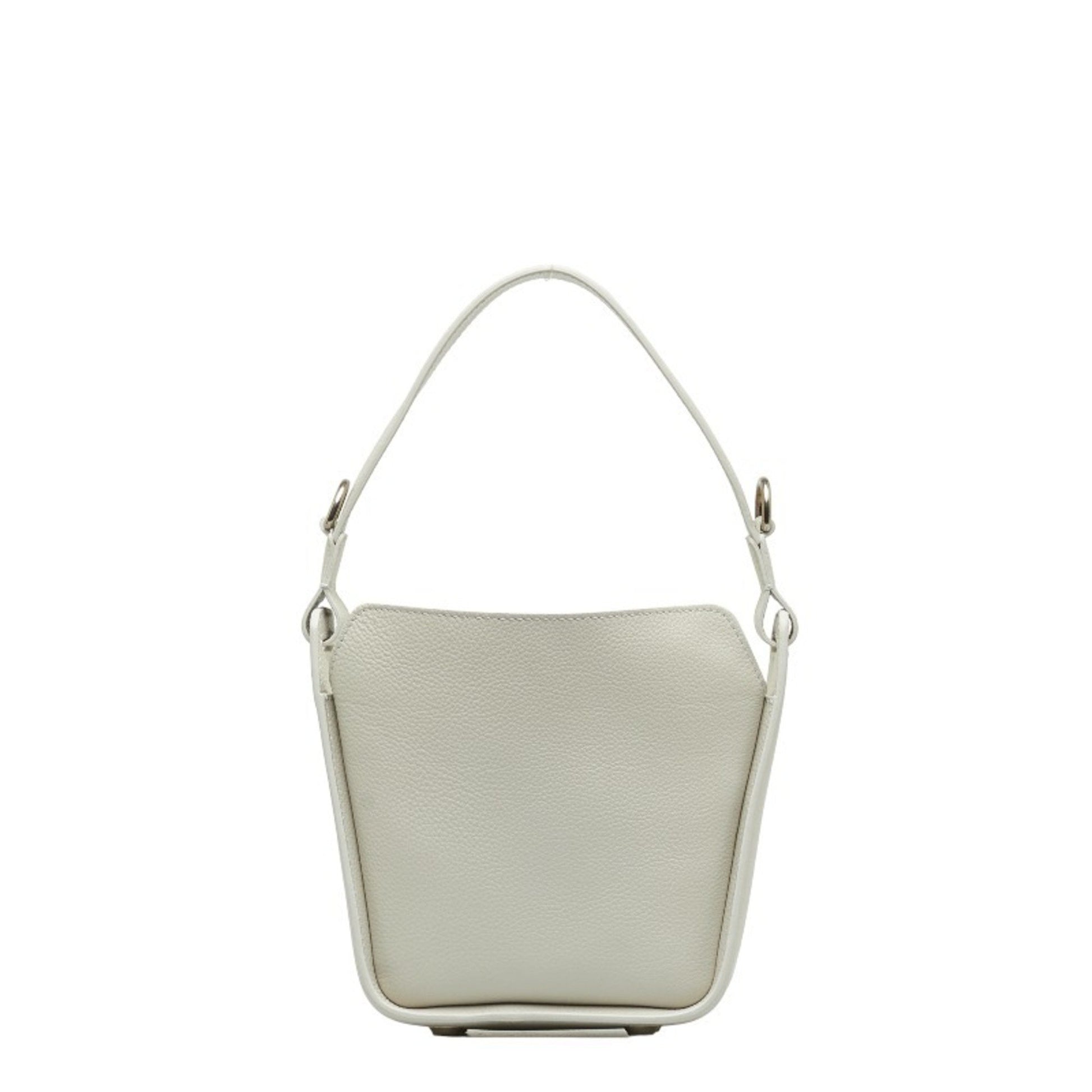 Balenciaga North South, White, Leather, shopper