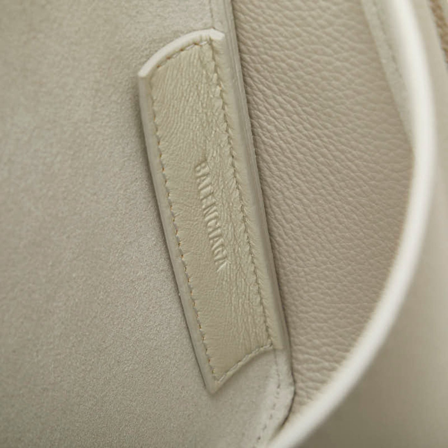 Balenciaga North South, White, Leather, shopper