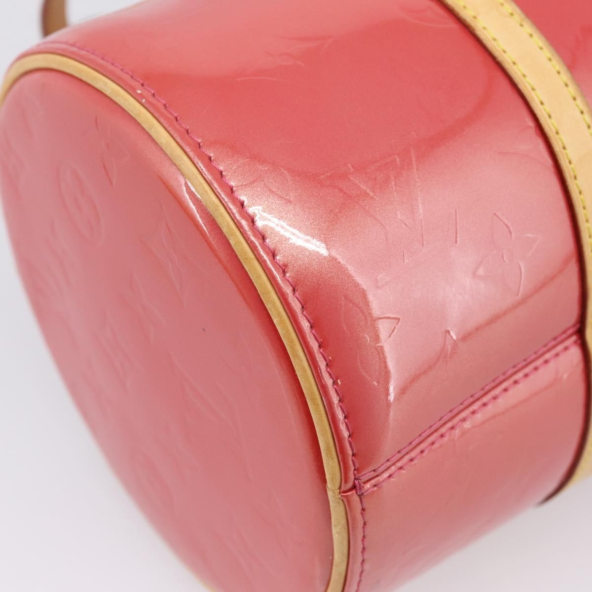 Louis Vuitton Bedford Monogram Vernis, Pink, Patent Leather, Handbag