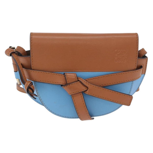 Loewe Metal Gate Leather, Multicolour, Leather, Shoulder Bag