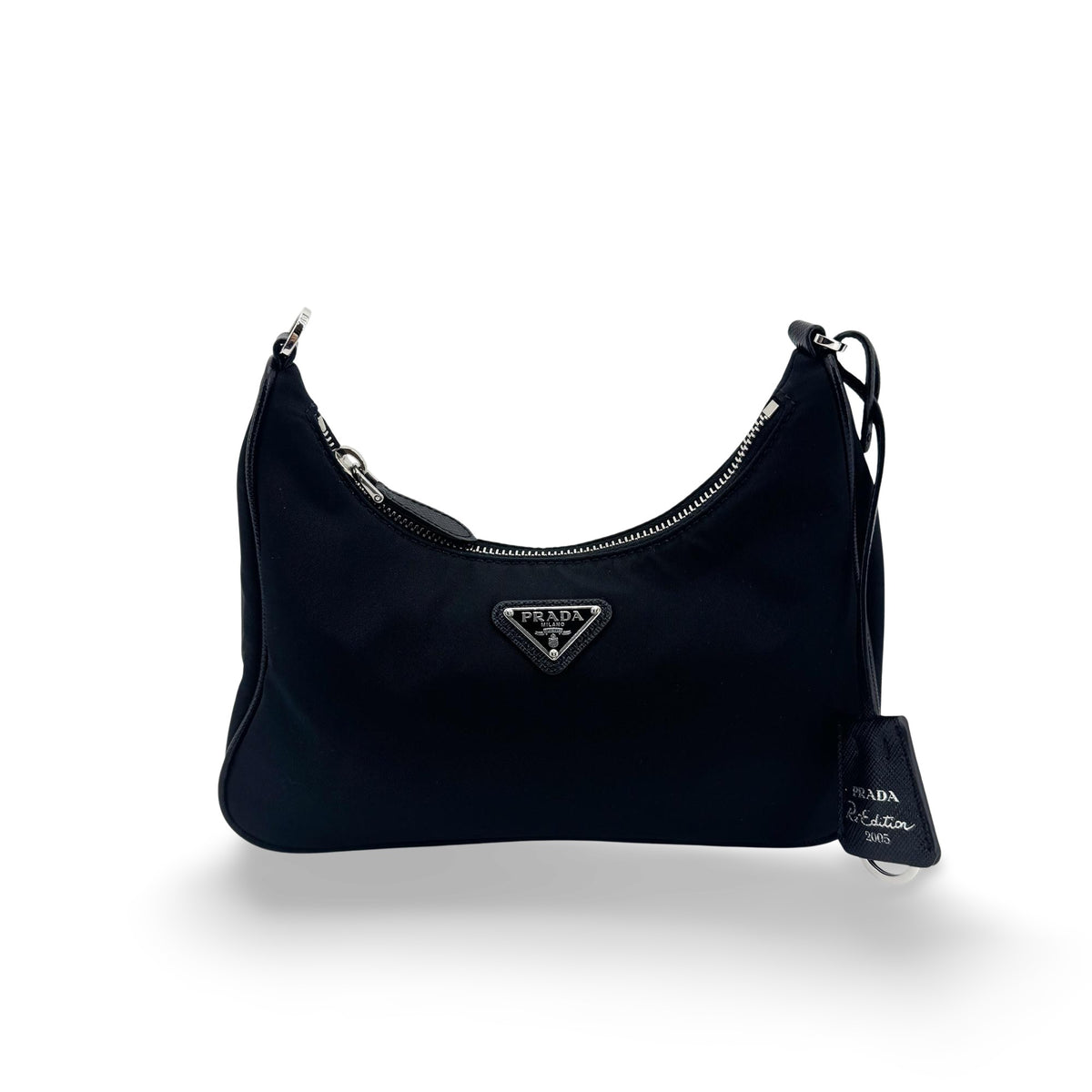Prada Re-Edition 2005 Tessuto, Black, Nylon, Shoulder Bag