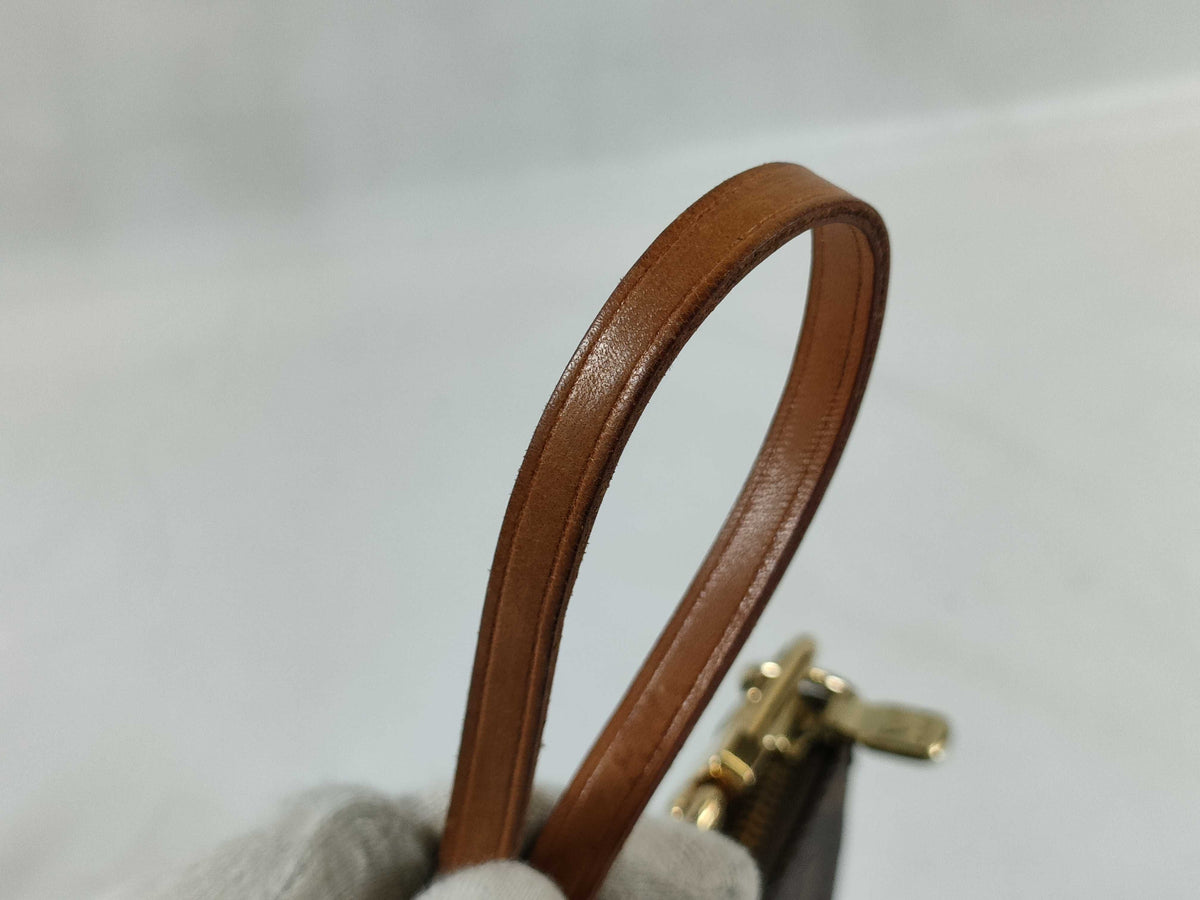 Louis Vuitton Pochette Accessoires Monogram Canvas, Brown, Canvas, Clutch