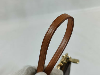 Louis Vuitton Pochette Accessoires Monogram Canvas, Brown, Canvas, Clutch