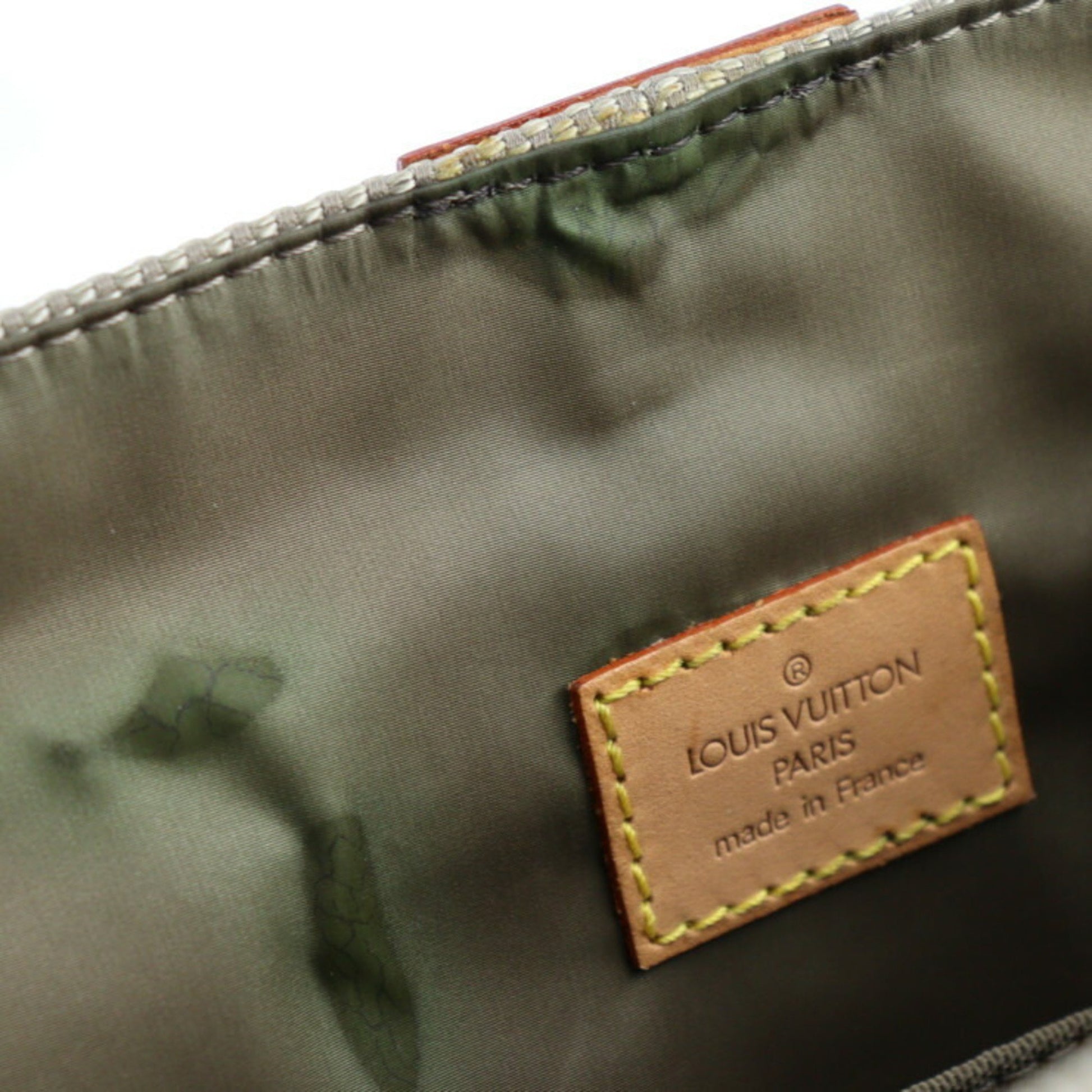 Louis Vuitton Pionie, Beige, Leather, backpack