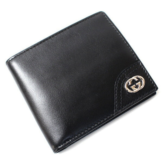 Gucci GG Marmont, Black, Leather, wallet