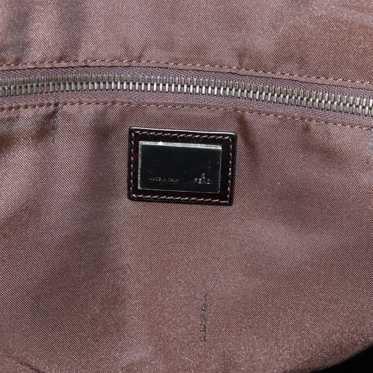 Fendi Vintage Zip Tote Zucca Canvas, Khaki, Canvas, Tote Bag