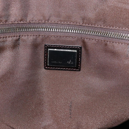 Fendi Vintage Zip Tote Zucca Canvas, Khaki, Canvas, Tote Bag