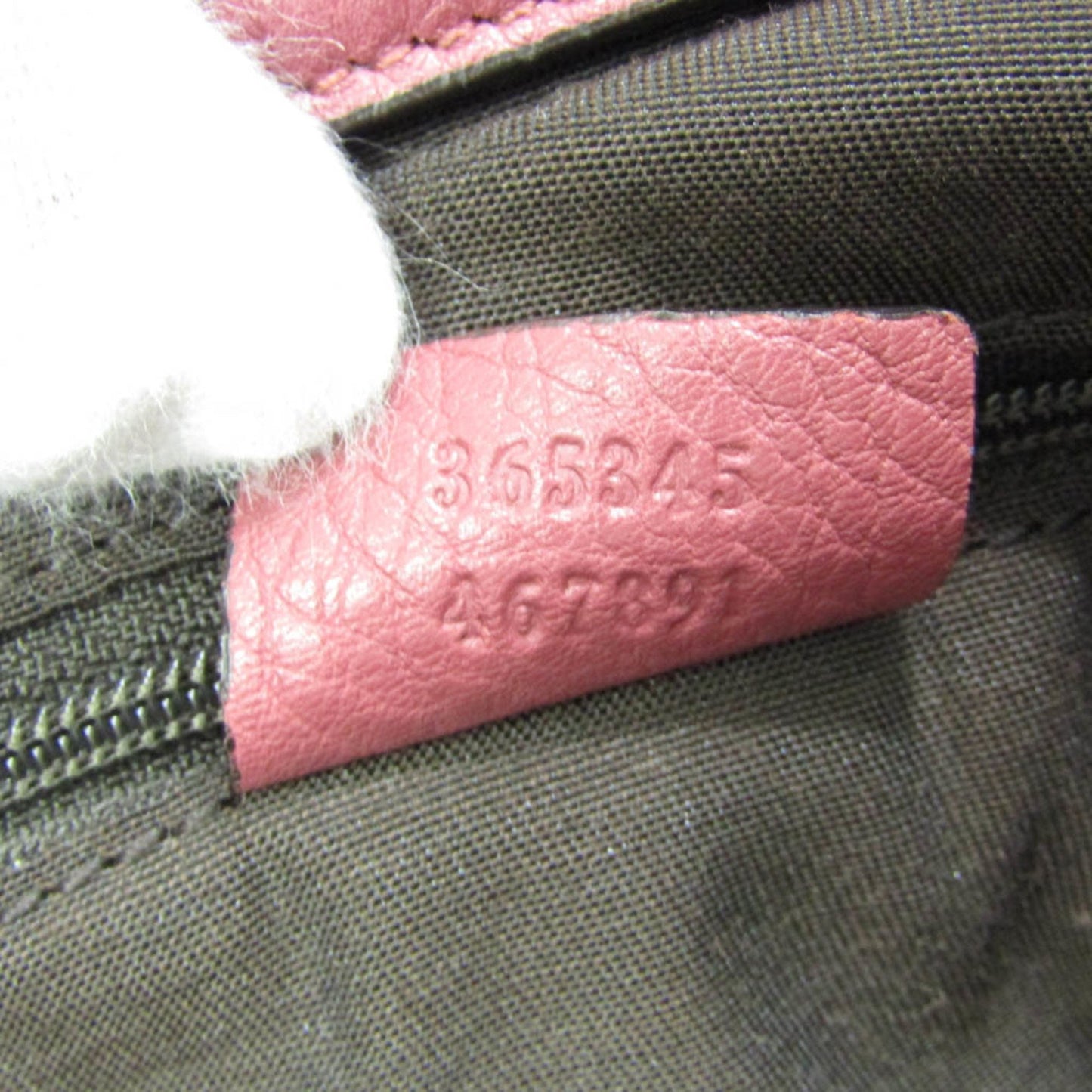 Gucci Bamboo, Pink, Leather, tote