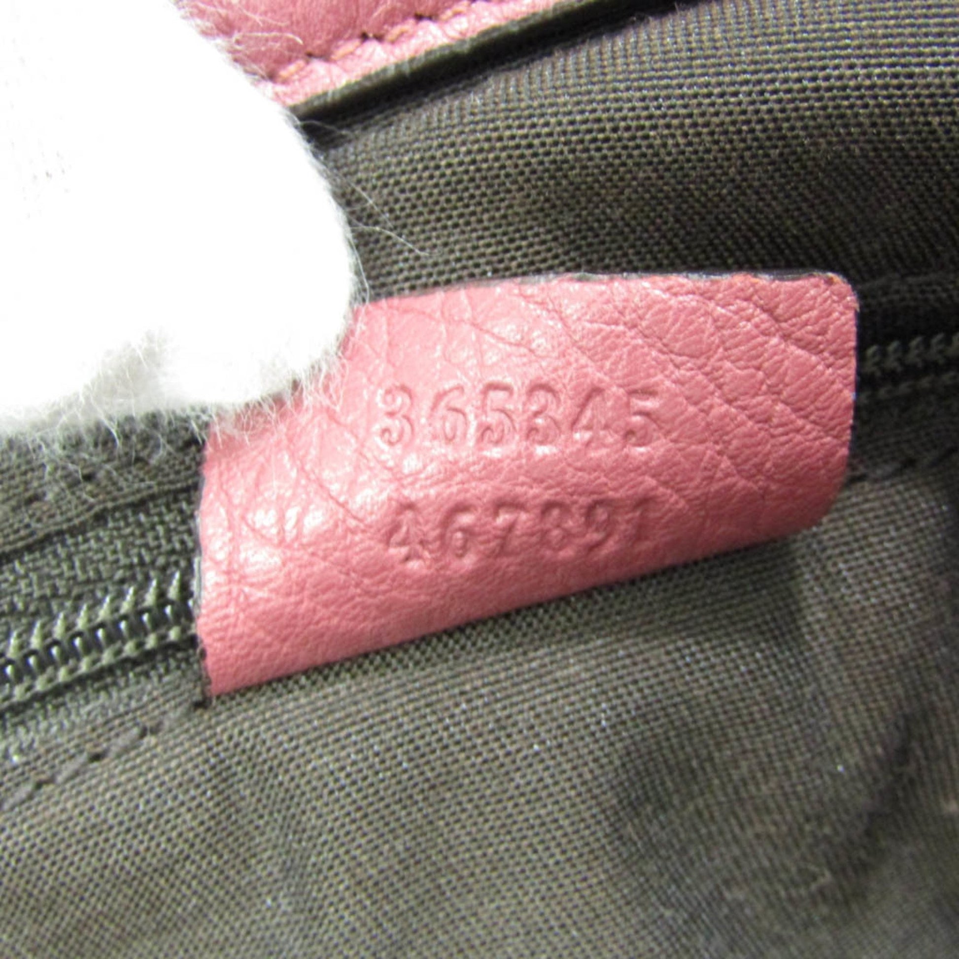 Gucci Bamboo, Pink, Leather, tote