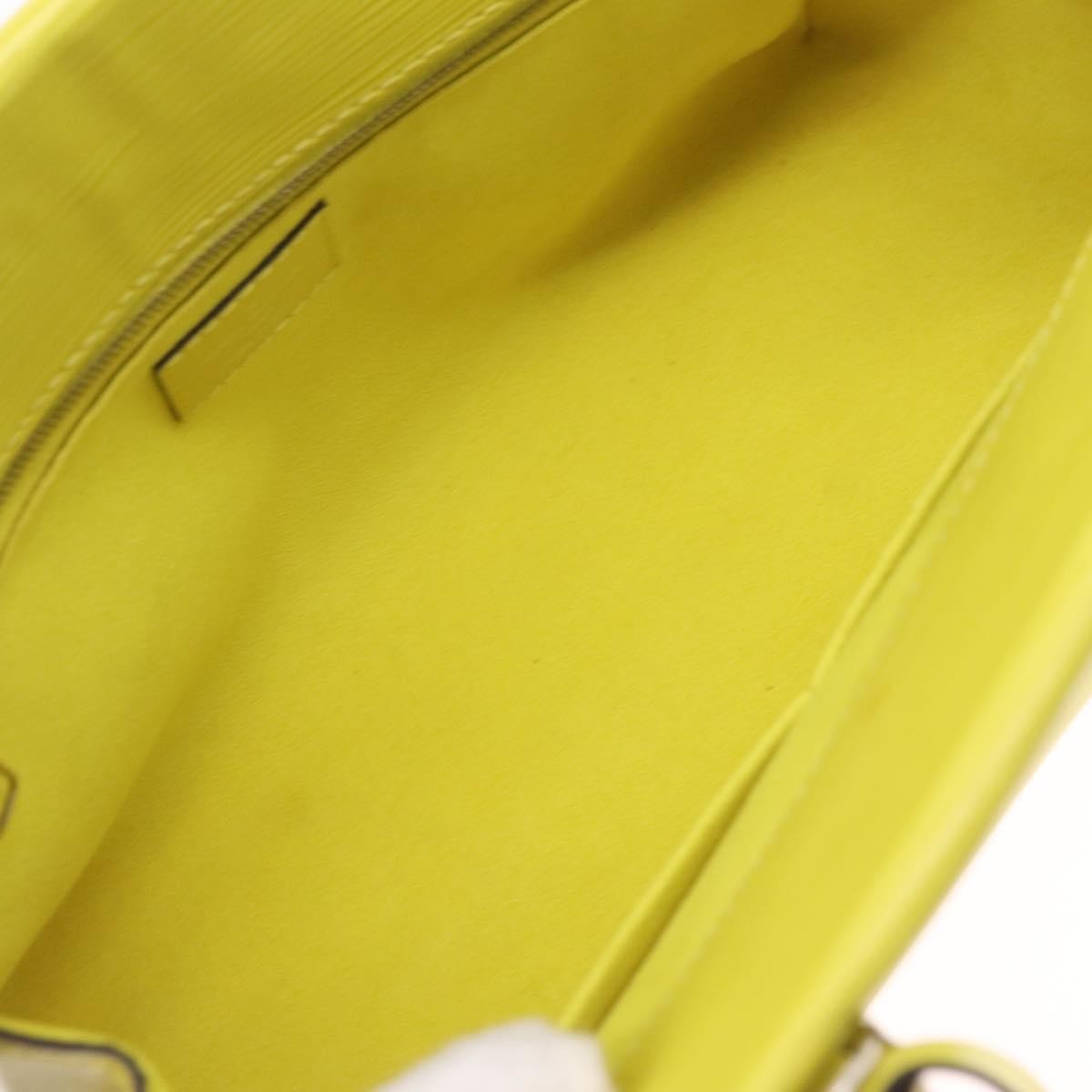 Louis Vuitton Marly Epi Leather, Yellow, Leather, Handbag