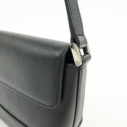 Burberry Shoulder Bag Leather, Black, Leather, Shoulder Bag