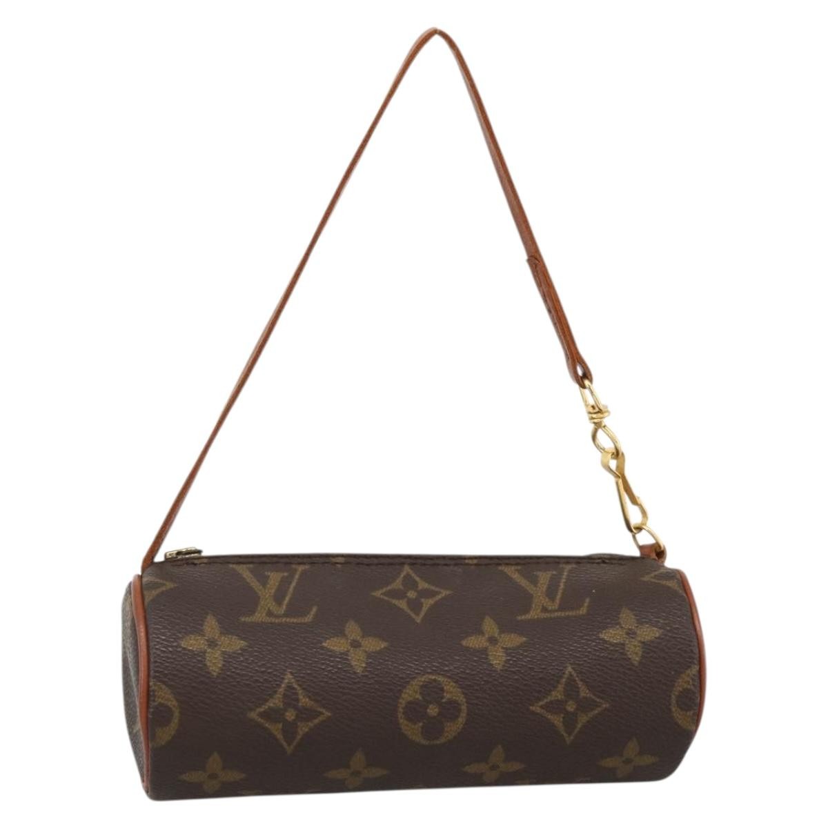 Louis Vuitton Papillon Pochette Monogram Canvas, Brown, Canvas, Clutch