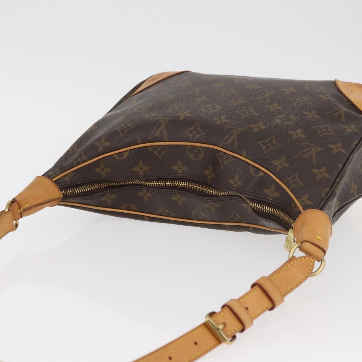 Louis Vuitton Boulogne Monogram Canvas, Brown, Canvas, Handbag