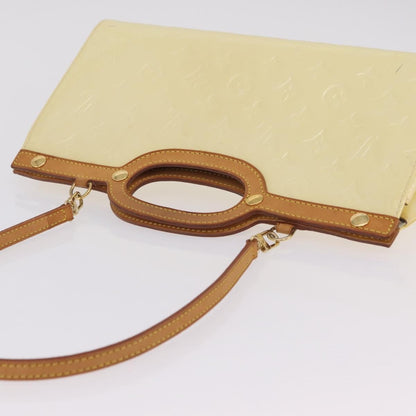 Louis Vuitton Roxbury Drive Monogram Vernis, Beige, Patent Leather, Handbag