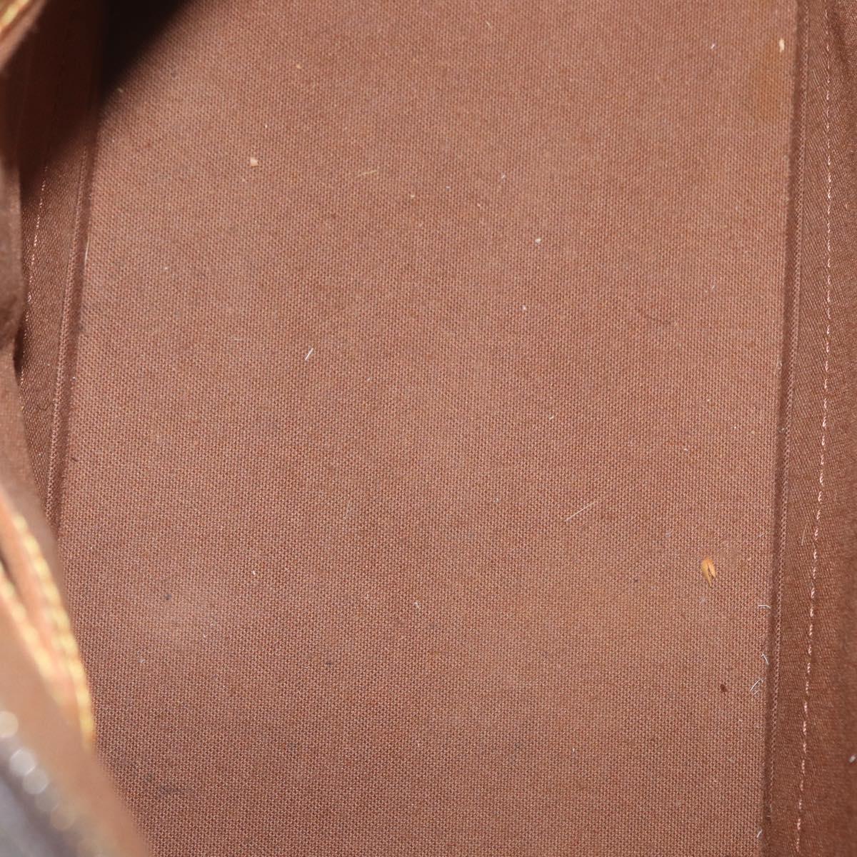 Louis Vuitton Alma Handbag Monogram Canvas, BROWN, CANVAS, Handbag