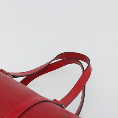 Louis Vuitton Soufflot Epi Leather, Red, Leather, Tote Bag