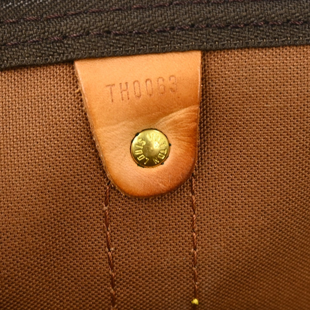 Louis Vuitton Keepall Monogram, Brown, Canvas, Travel Bag