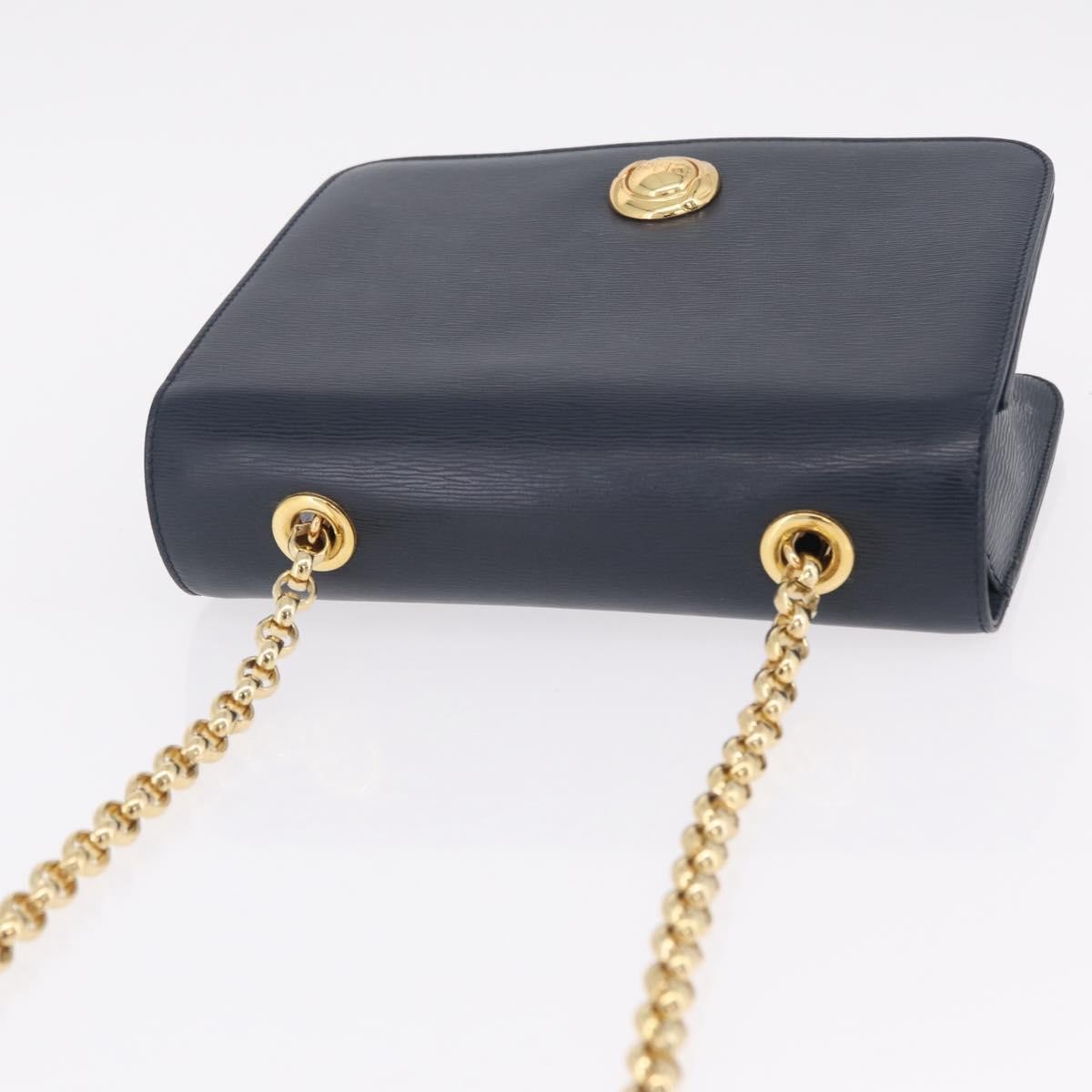 Chloe shoulder bag Leather, Navy, Leather, Shoulder Bag
