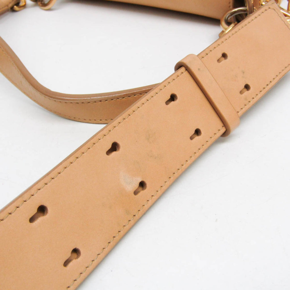 Chloe Tess Suede with Leather, Beige, Leather, Handbag