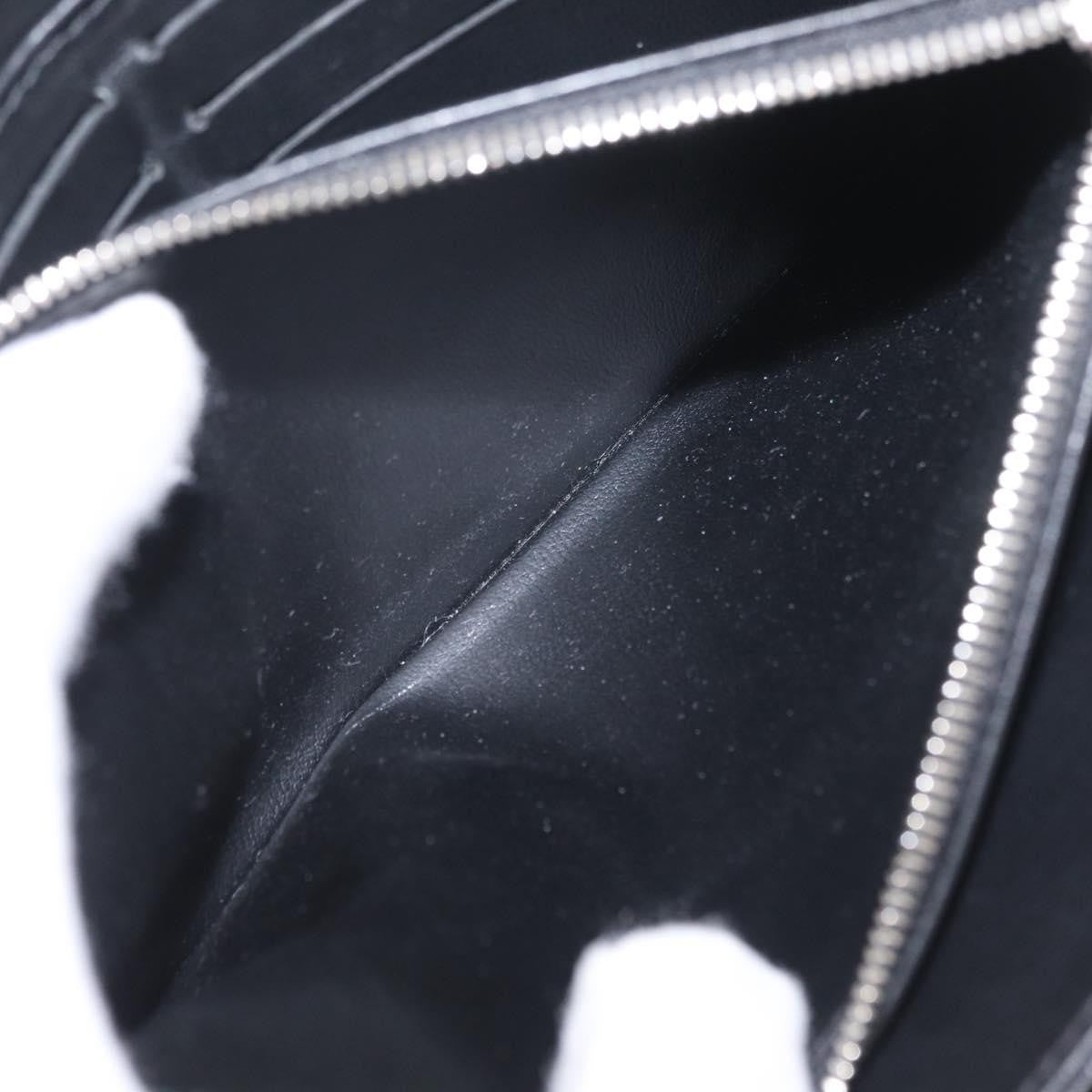 Louis Vuitton Zippy Mahina Leather, Black, Leather, Wallet