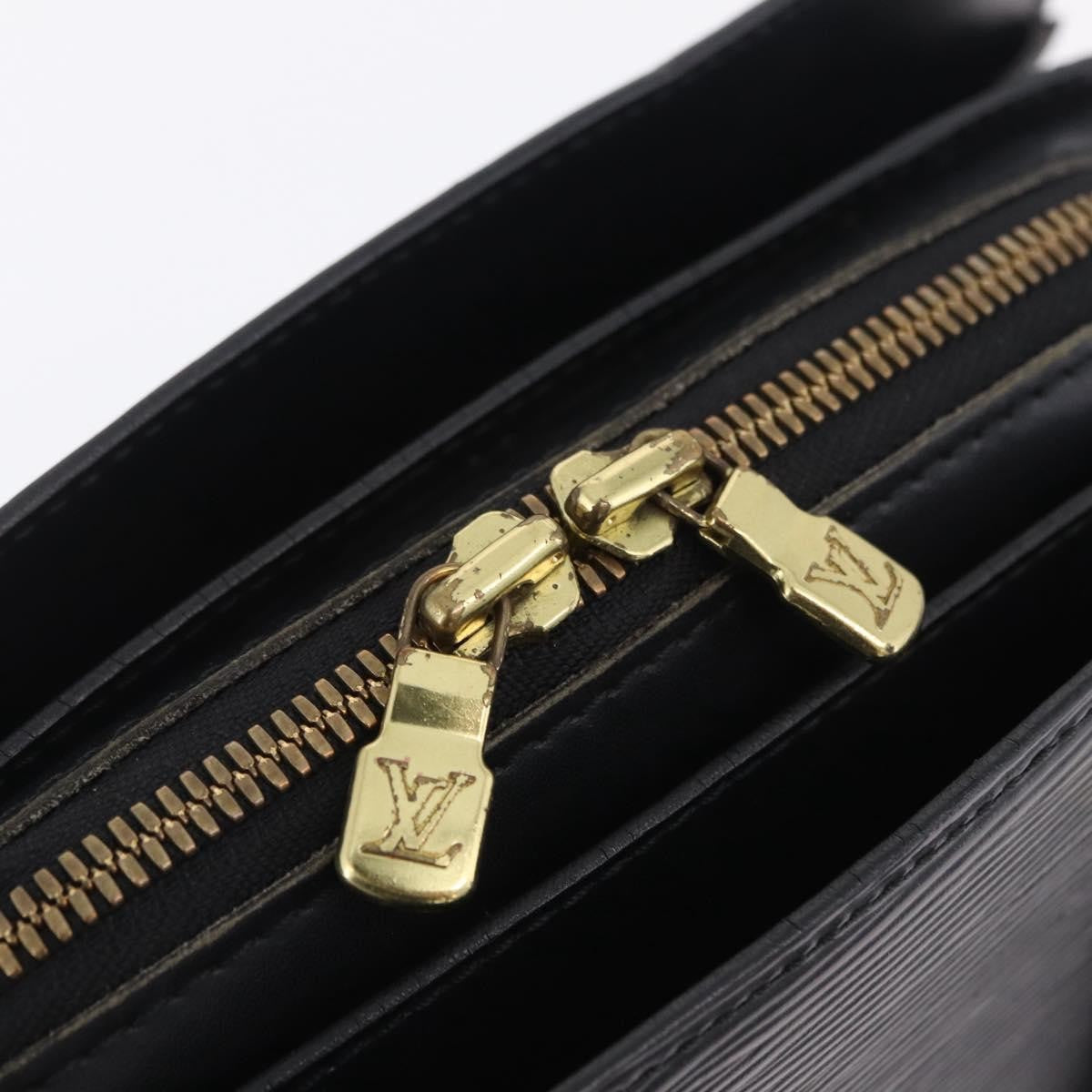 Louis Vuitton Pont Neuf Epi Leather, Black, Leather, Handbag