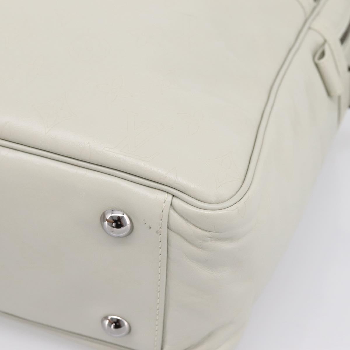 Louis Vuitton Clarkson Messenger Monogram Differ Leather, White, Canvas, Shoulder Bag