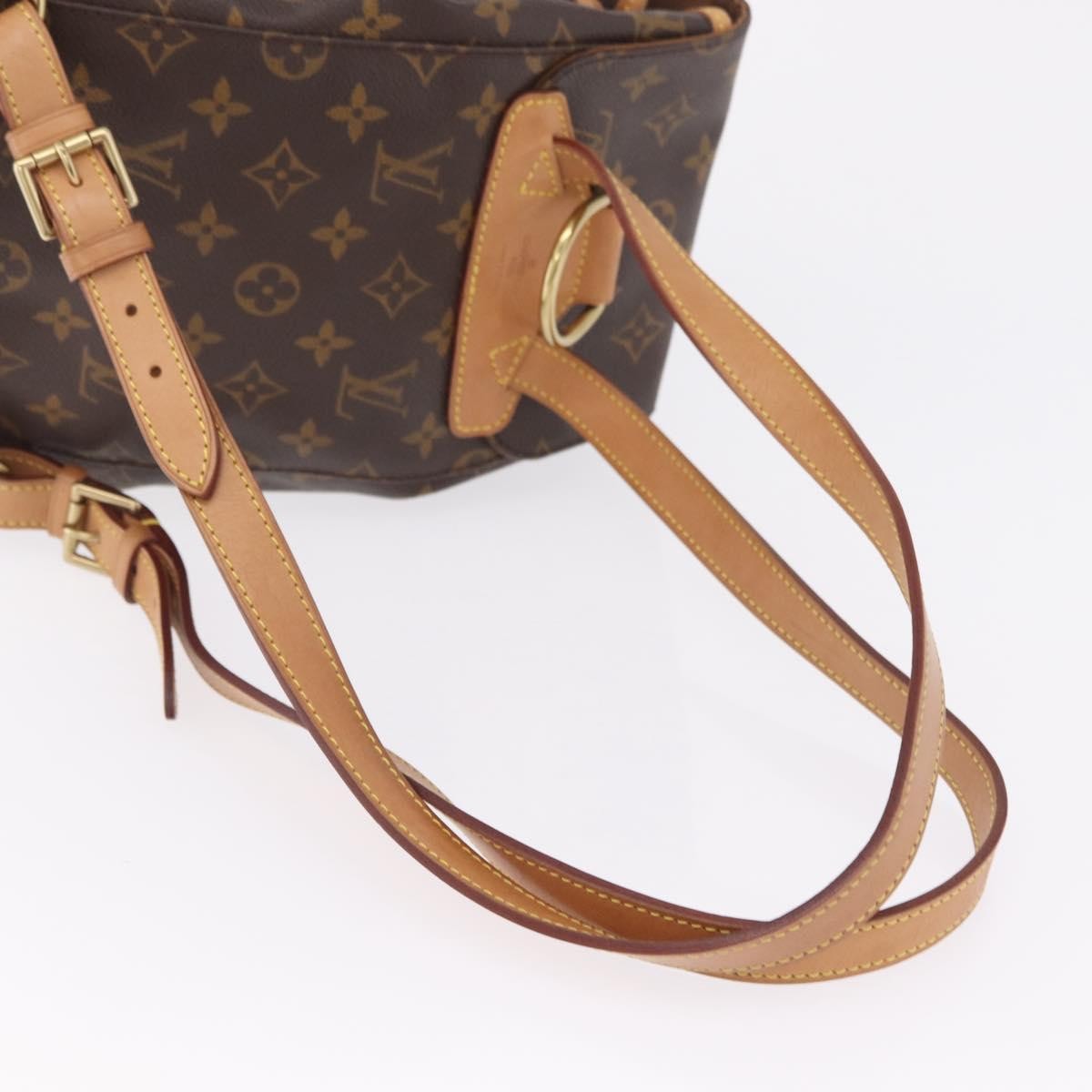 Louis Vuitton Vintage Montsouris Monogram Canvas, Brown, Canvas, Backpack