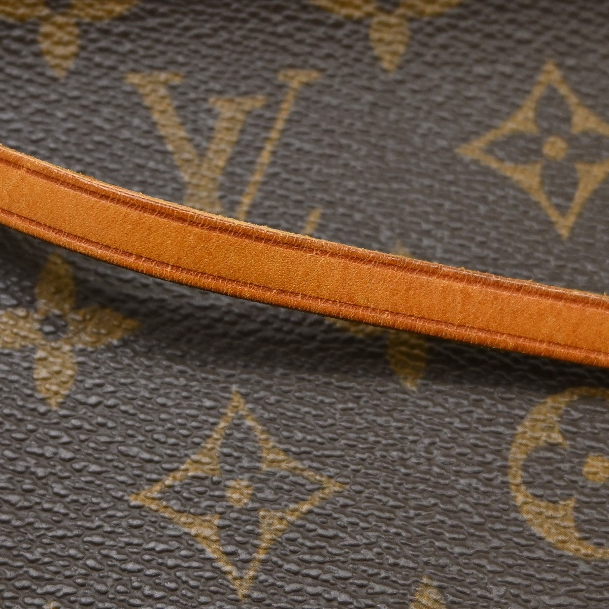 Louis Vuitton Pochette Accessoires Monogram, Brown, Canvas, Clutch