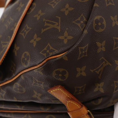 Louis Vuitton Saumur Monogram Canvas, Brown, Canvas, Shoulder Bag