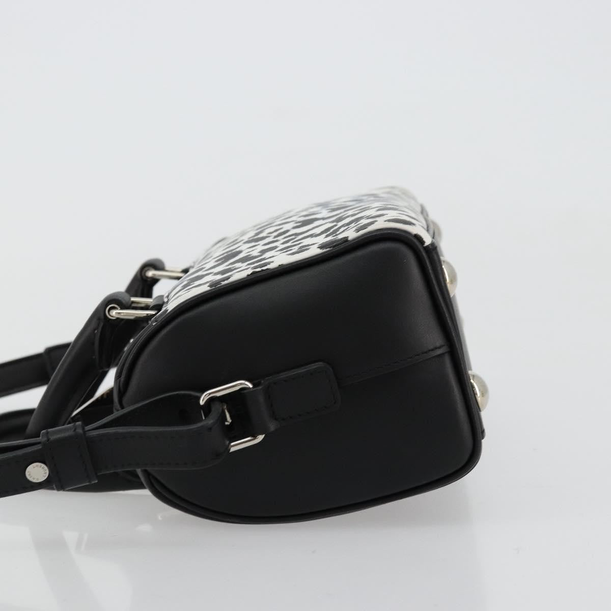 Saint Laurent Classic Baby Duffle Printed Leather, Black, Leather, Handbag