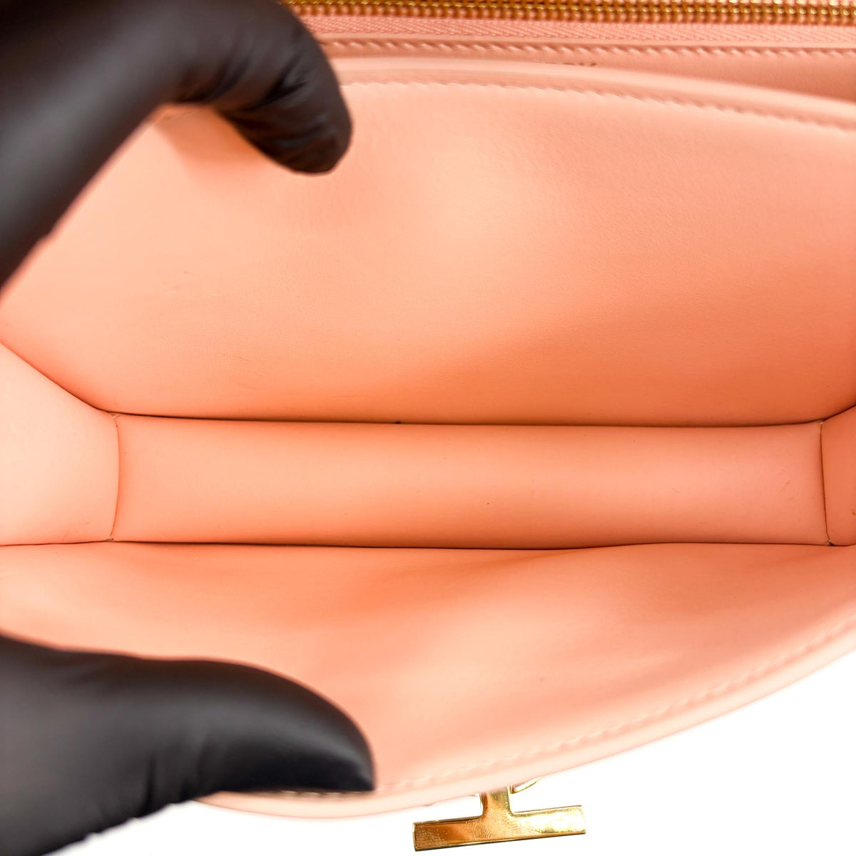 Burberry TB Shoulder Bag Leather, Beige, Leather, Shoulder Bag
