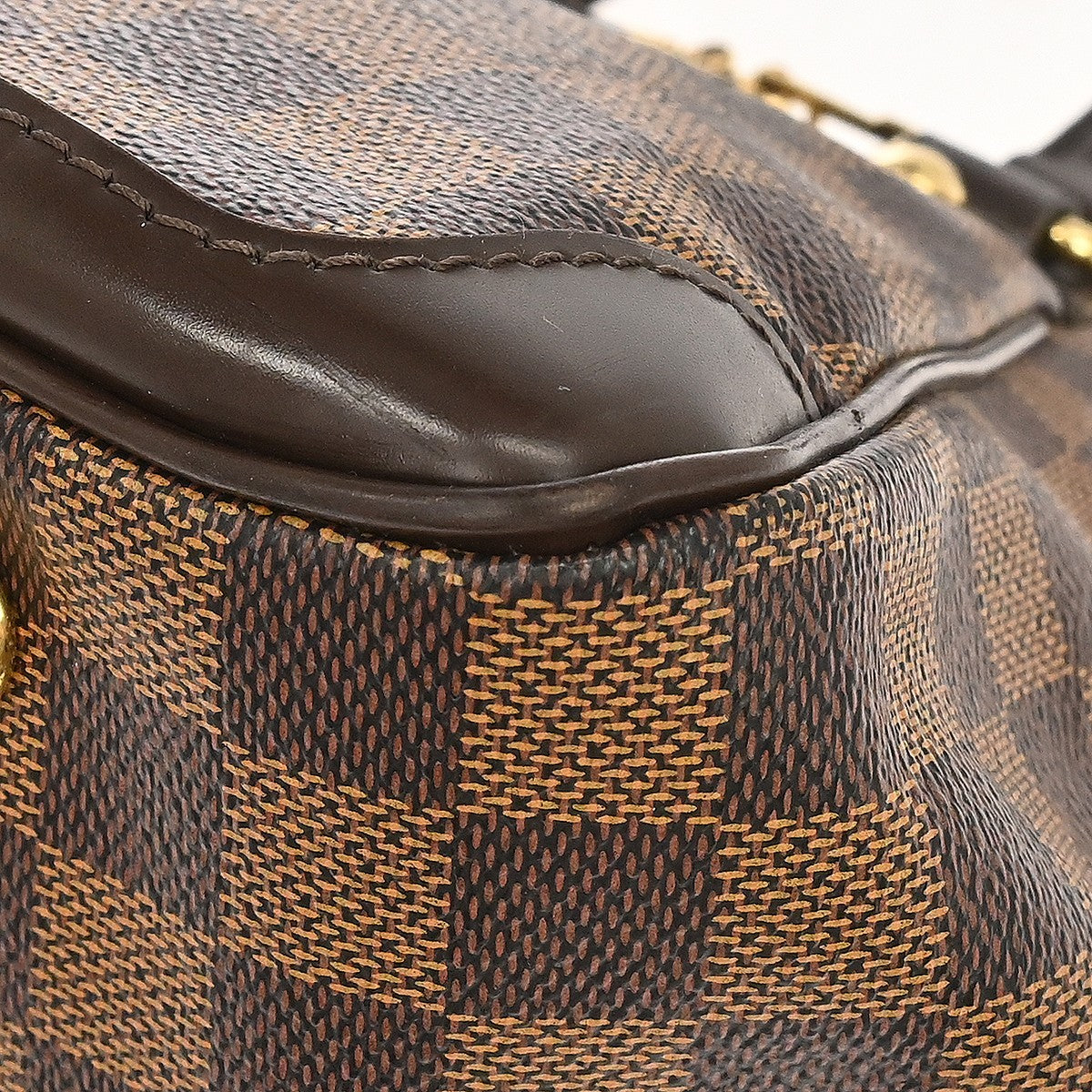 Louis Vuitton Verona Damier Ebene, Brown, Canvas, Tote Bag