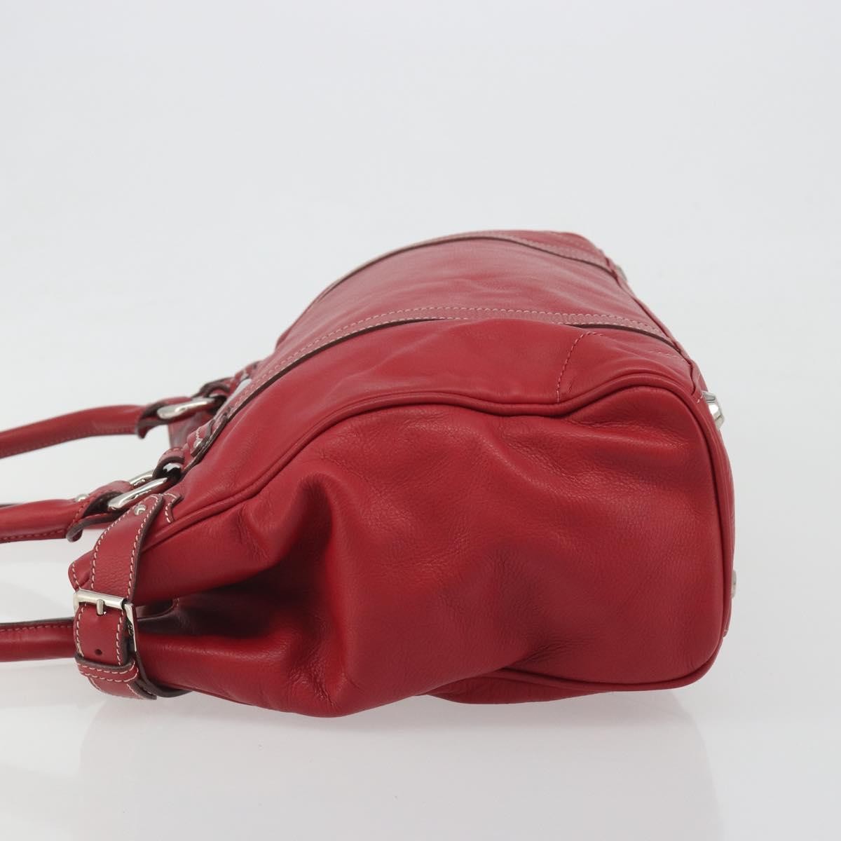 Christian Dior CD Shoulder bag Leather, Red, Leather, Shoulder Bag
