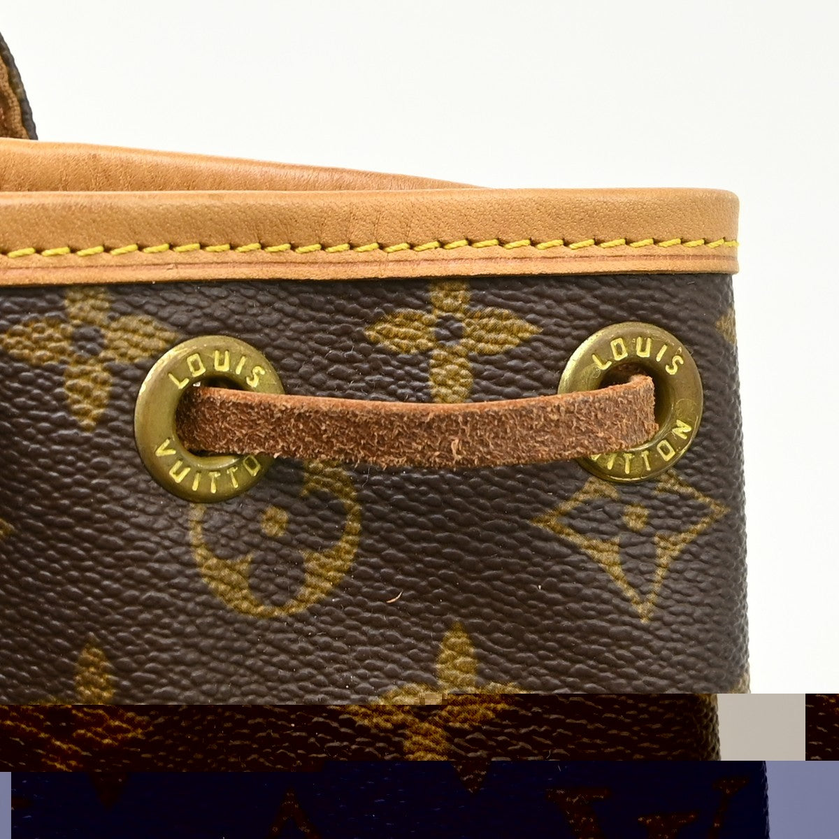 Louis Vuitton Vintage Montsouris Monogram Canvas, Brown, Canvas, Backpack