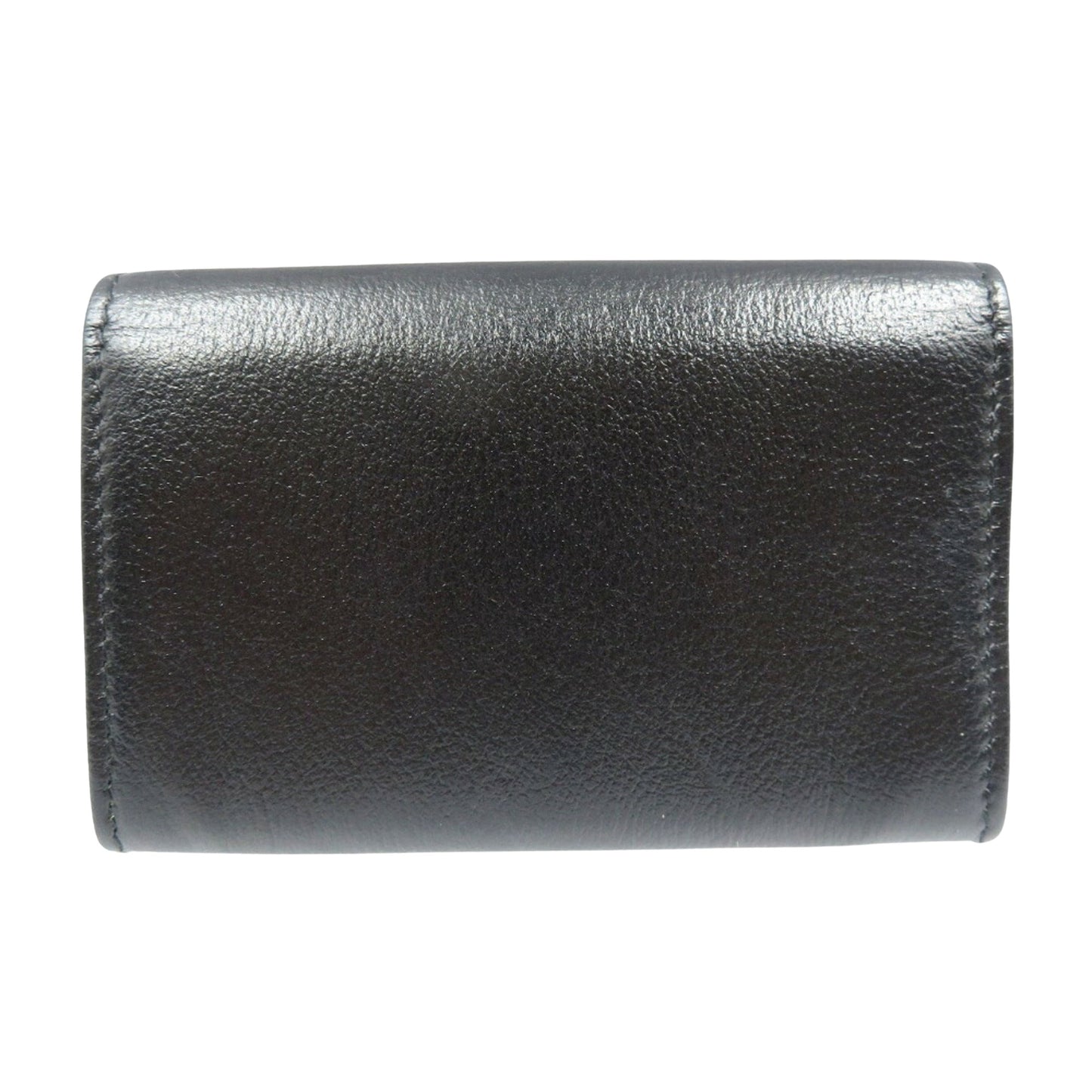 Chanel Camellia, Black, Leather, wallet