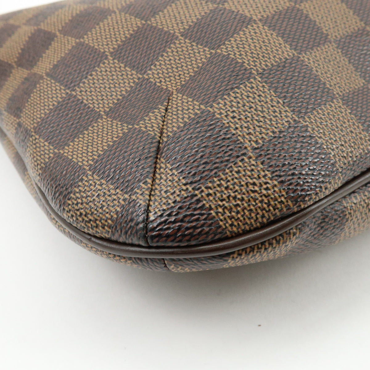 Louis Vuitton Bloomsbury Damier, Brown, Canvas, Shoulder Bag