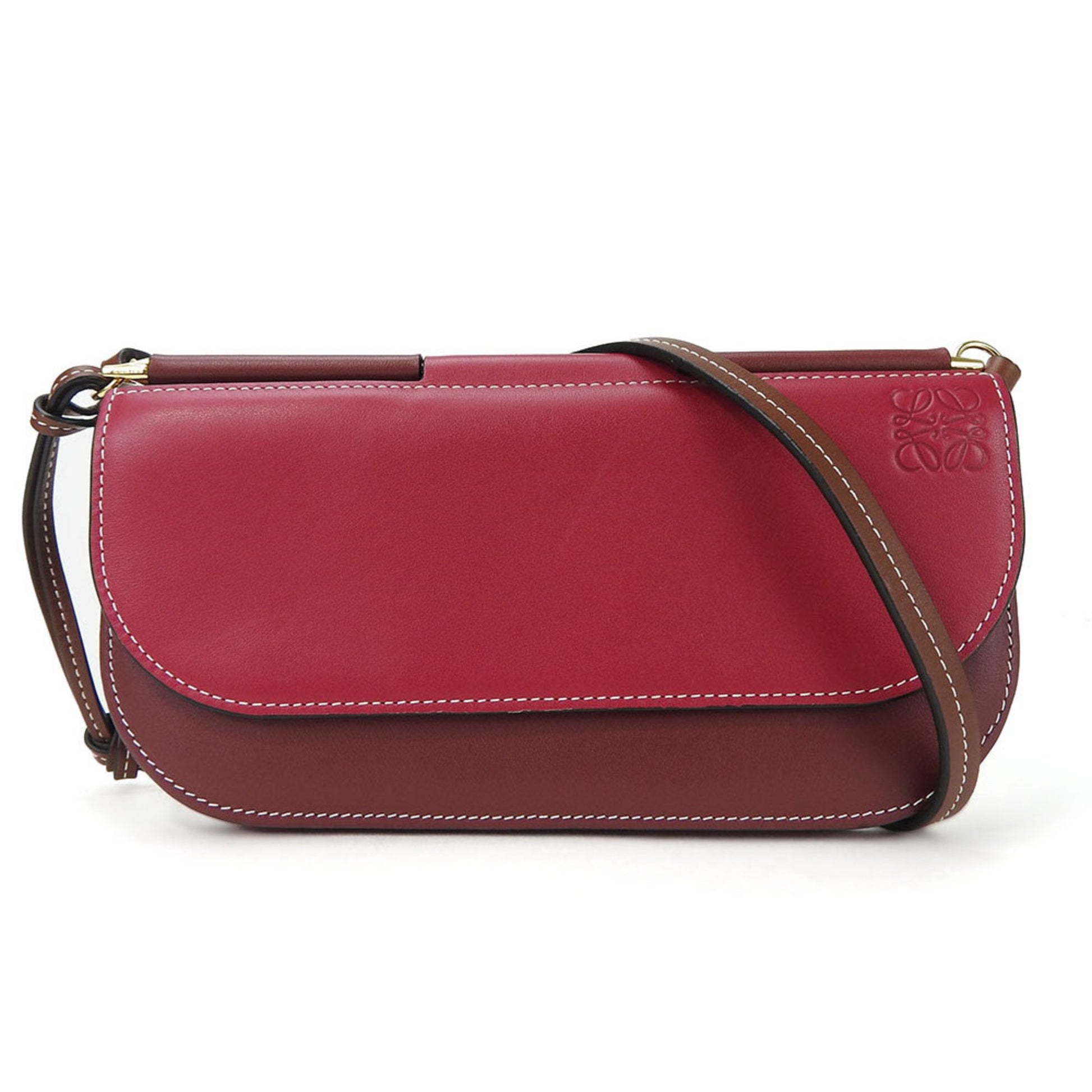 Loewe, Red, Leather, shoulder