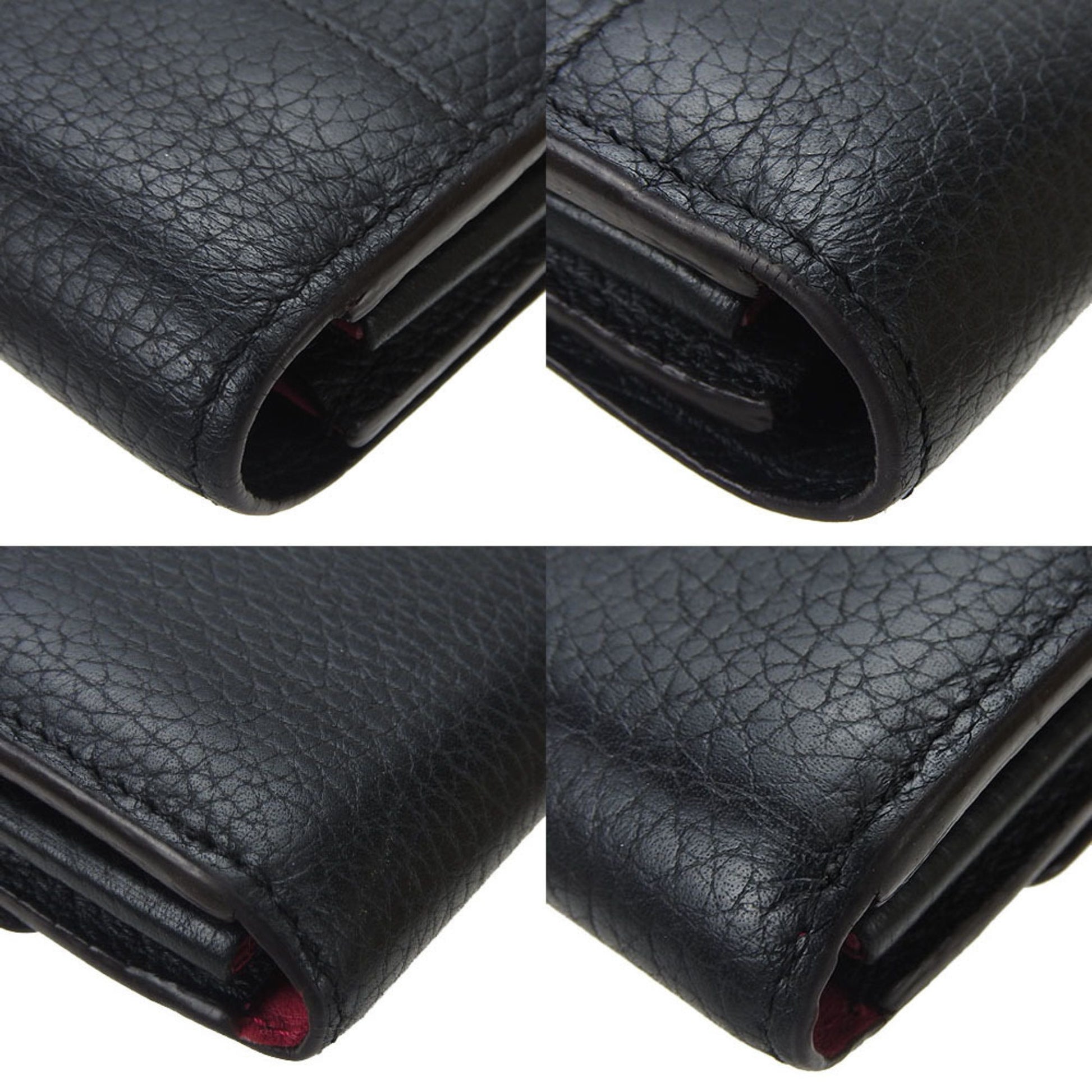 Louis Vuitton Capucines, Black, Leather, wallet